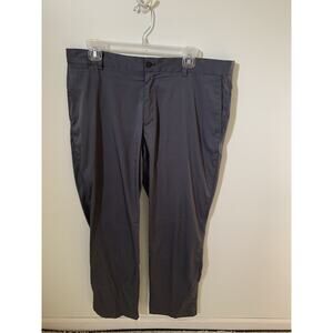 Nike Golf Pants Mens 36x32 Gray Dri Fit Woven Standard Performance Stretch Grey